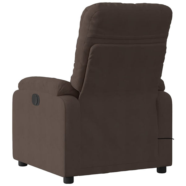 Massagesessel mit Liegefunktion, Braun