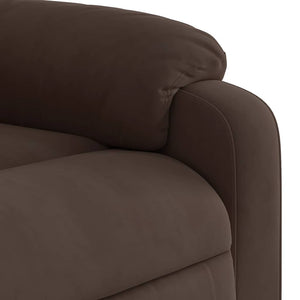 Massagesessel mit Liegefunktion, Braun