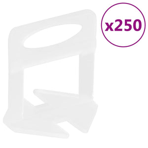 Fliesen-Nivellierclips 250 Stk. 2 mm