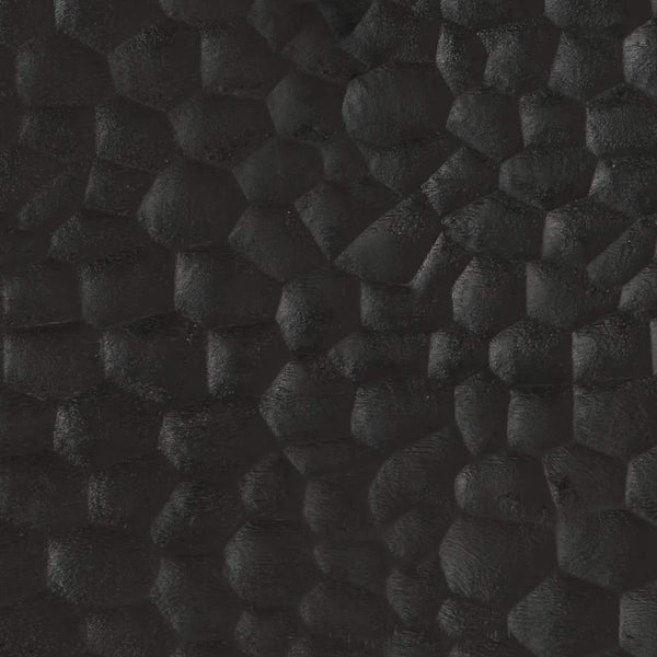 Schwarze Beistellschränke 60x33x75cm Mango Massivholz 2er Set