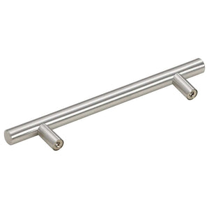 Möbelgriffe 10 Stk. Silbern 128 mm Edelstahl