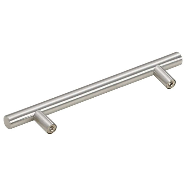 Möbelgriffe 10 Stk. Silbern 128 mm Edelstahl