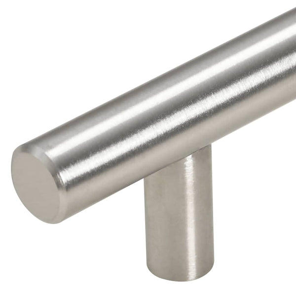 Möbelgriffe 5 Stk. Silbern 224 mm Edelstahl