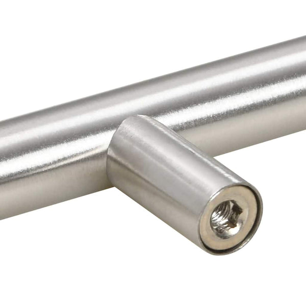 Möbelgriffe 5 Stk. Silbern 224 mm Edelstahl