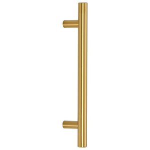 Möbelgriffe 10 Stk. Golden 128 mm Edelstahl