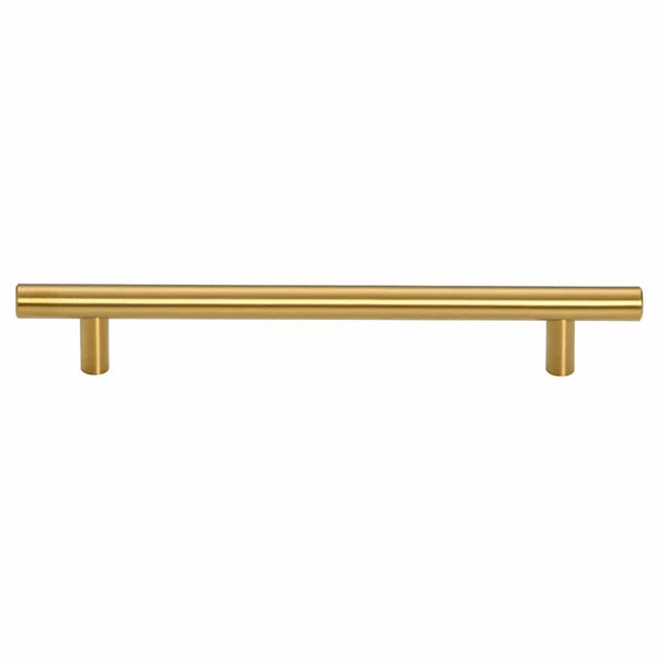 Möbelgriffe 10 Stk. Golden 160 mm Edelstahl
