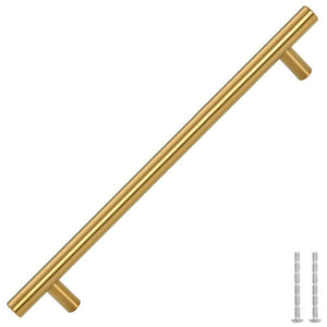 Möbelgriffe 5 Stk. Golden 192 mm Edelstahl