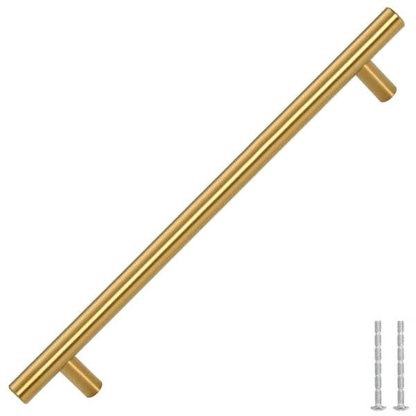Möbelgriffe 5 Stk. Golden 192 mm Edelstahl