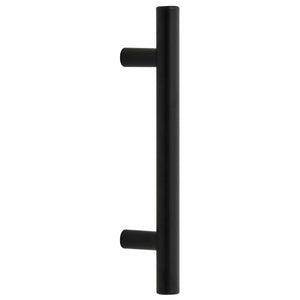 Möbelgriffe 10 Stk. Schwarz 96 mm Edelstahl