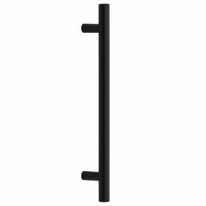 Möbelgriffe 10 Stk. Schwarz 160 mm Edelstahl