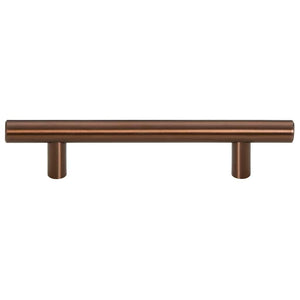 Möbelgriffe 10 Stk. Bronzen 96 mm Edelstahl