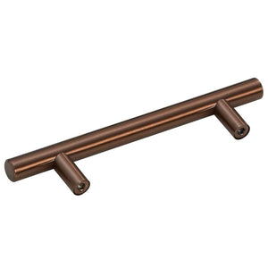Möbelgriffe 10 Stk. Bronzen 96 mm Edelstahl