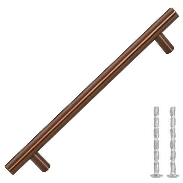 Möbelgriffe 10 Stk. Bronzen 160 mm Edelstahl