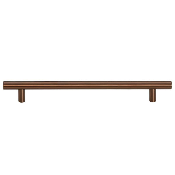 vidaXL Poignées de meubles 5 pcs Bronze 192 mm Acier inoxydable