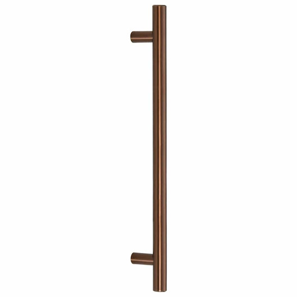 vidaXL Poignées de meubles 5 pcs Bronze 192 mm Acier inoxydable