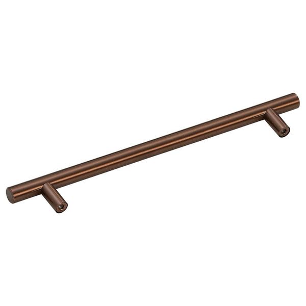 vidaXL Poignées de meubles 5 pcs Bronze 192 mm Acier inoxydable