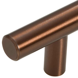 vidaXL Poignées de meubles 5 pcs Bronze 192 mm Acier inoxydable