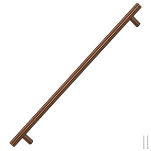 vidaXL Poignées de meubles 5 pcs Bronze 480 mm Acier inoxydable