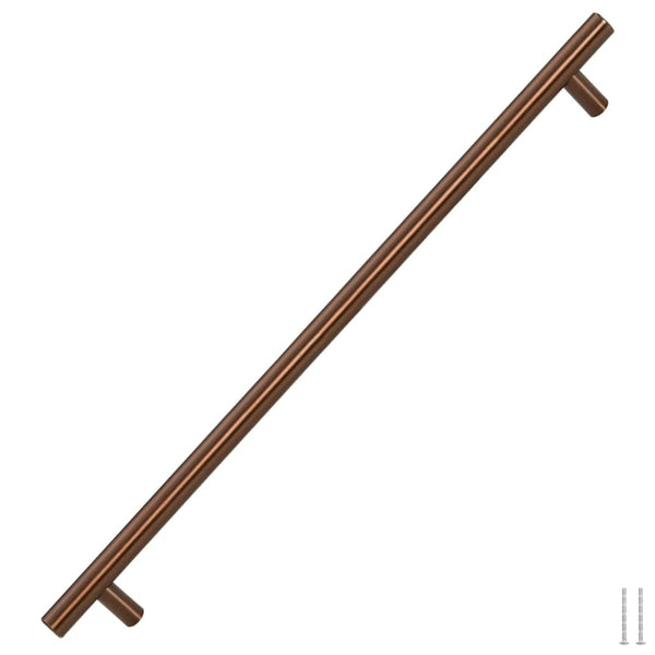 vidaXL Poignées de meubles 5 pcs Bronze 480 mm Acier inoxydable