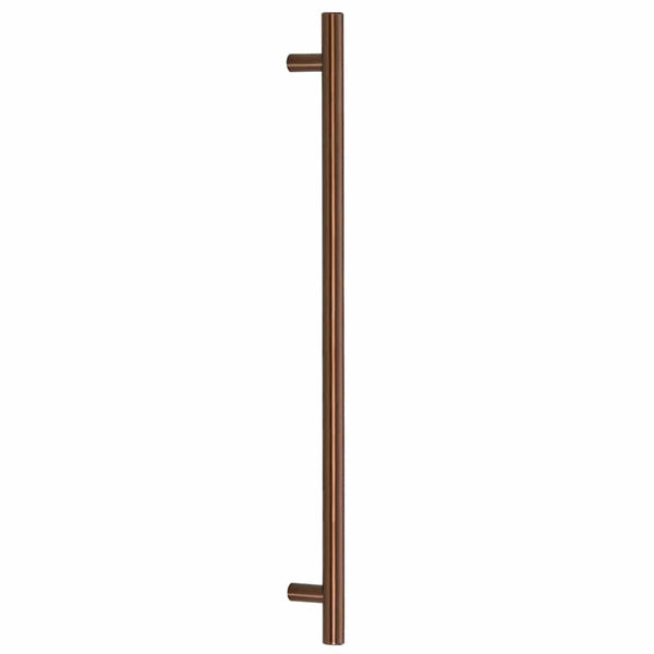 vidaXL Poignées de meubles 5 pcs Bronze 480 mm Acier inoxydable