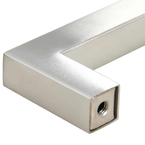 Möbelgriffe 10 Stk. Silbern 128 mm Edelstahl