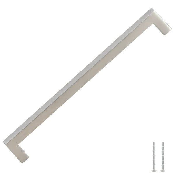 vidaXL Poignées de meubles 5 pcs Argenté 224 mm Acier inoxydable
