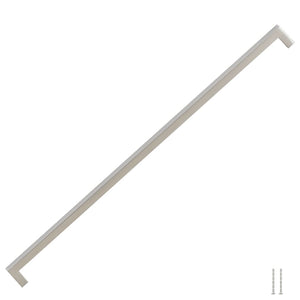 Möbelgriffe 5 Stk. Silbern 480 mm Edelstahl