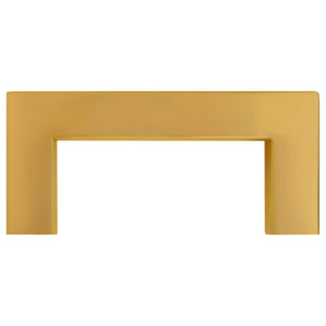 Möbelgriffe 10 Stk. Golden 64 mm Edelstahl