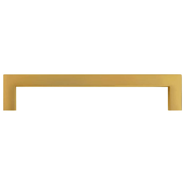 Möbelgriffe 10 Stk. Golden 160 mm Edelstahl