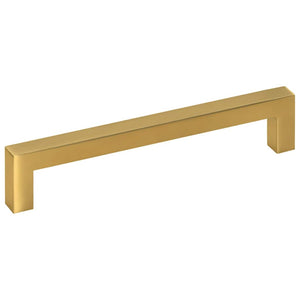 Möbelgriffe 10 Stk. Golden 160 mm Edelstahl