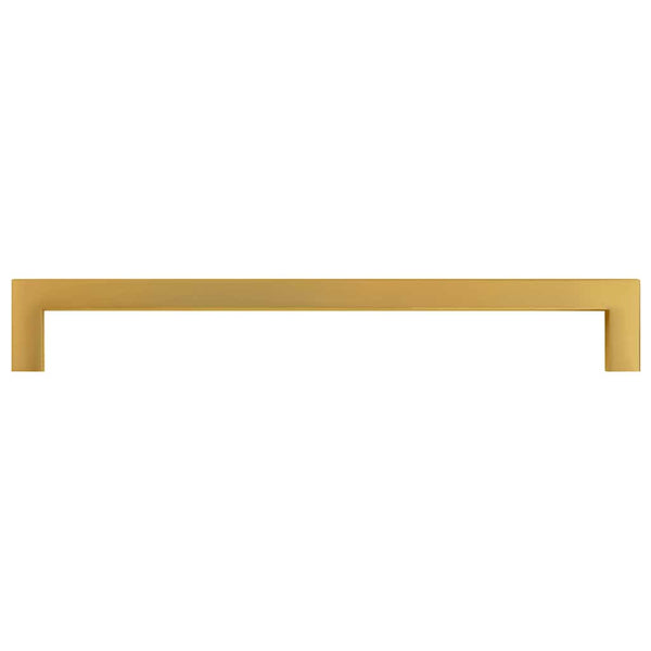 Möbelgriffe 5 Stk. Golden 224 mm Edelstahl
