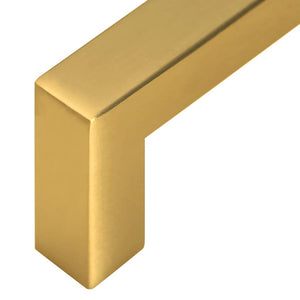 Möbelgriffe 5 Stk. Golden 224 mm Edelstahl