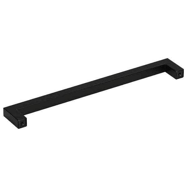 Möbelgriffe 5 Stk. Schwarz 224 mm Edelstahl