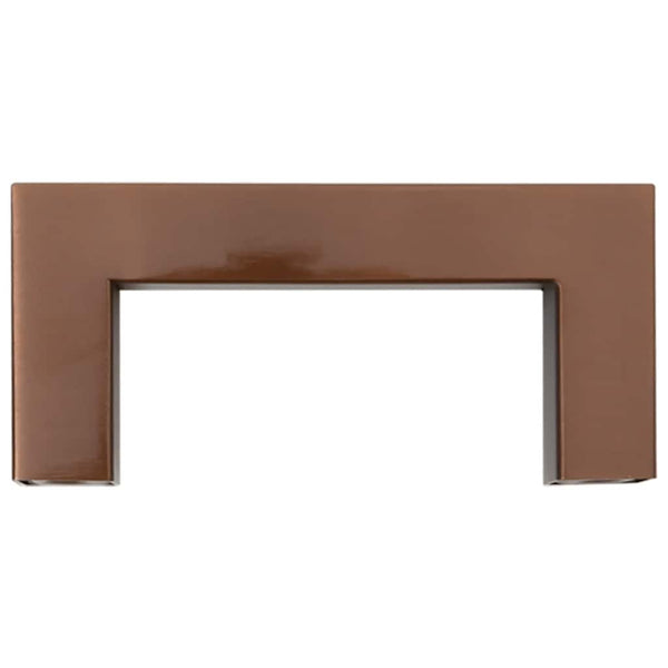 Möbelgriffe 10 Stk. Bronzen 64 mm Edelstahl