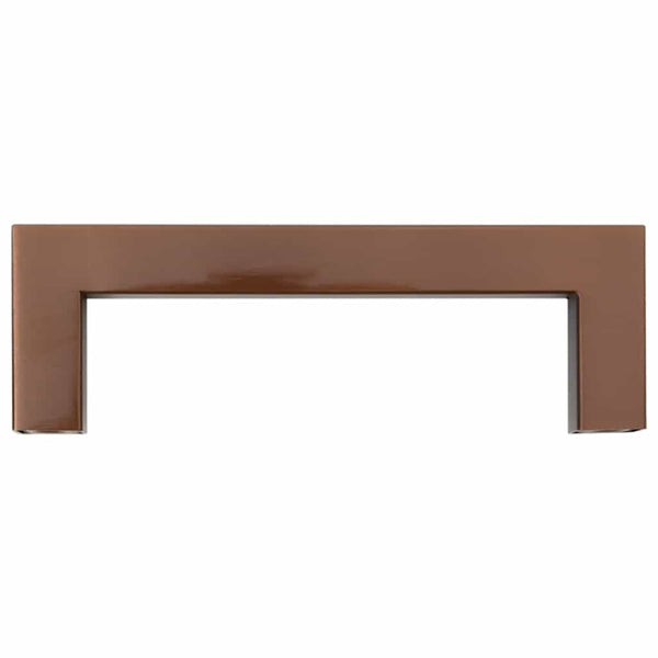 Möbelgriffe 10 Stk. Bronzen 96 mm Edelstahl