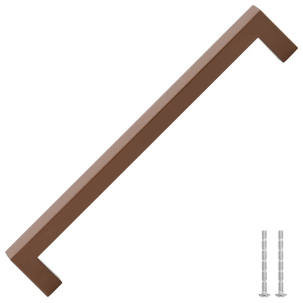Möbelgriffe 5 Stk. Bronzen 224 mm Edelstahl
