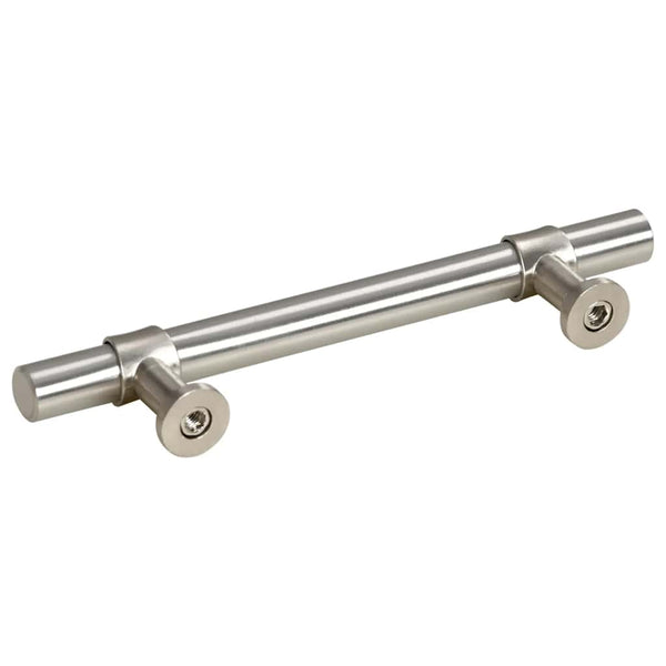 Möbelgriffe 10 Stk. Silbern 96 mm Edelstahl