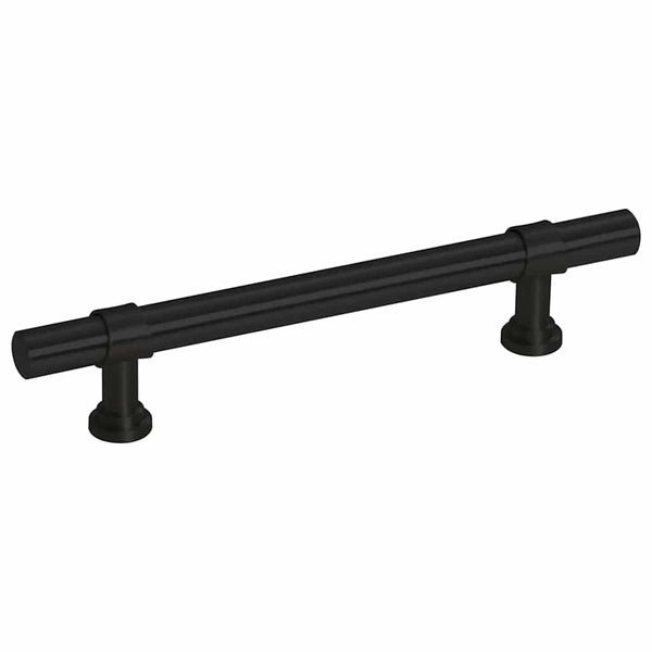 Möbelgriffe 10 Stk. Schwarz 96 mm Edelstahl