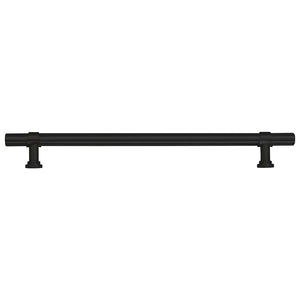 Möbelgriffe 5 Stk. Schwarz 192 mm Edelstahl