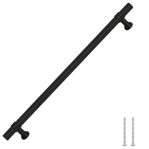 Möbelgriffe 5 Stk. Schwarz 224 mm Edelstahl