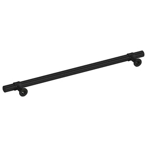 Möbelgriffe 5 Stk. Schwarz 224 mm Edelstahl