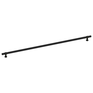 Möbelgriffe 5 Stk. Schwarz 480 mm Edelstahl