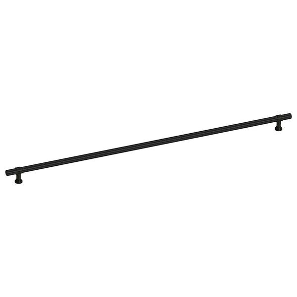 Möbelgriffe 5 Stk. Schwarz 480 mm Edelstahl