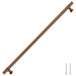 vidaXL Poignées de meuble 5 pcs Bronze 320 mm Acier inoxydable