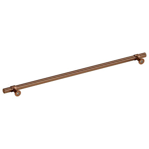 vidaXL Poignées de meuble 5 pcs Bronze 320 mm Acier inoxydable