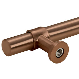 vidaXL Poignées de meuble 5 pcs Bronze 320 mm Acier inoxydable