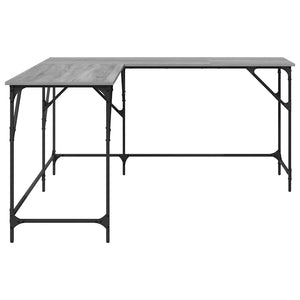 Grauer Sonoma Eckschreibtisch 149x149 cm