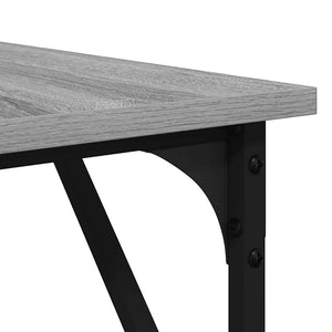 Grauer Sonoma Eckschreibtisch 149x149 cm