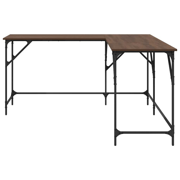 Schreibtisch Braun Eichenoptik 149x149 cm