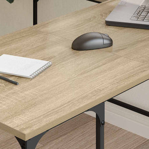 Schreibtisch Sonoma-Eiche 139x139 cm